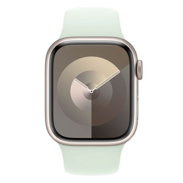 Apple Sport Armband für das  Apple Watch Series 1 t/m 9 / SE (38/40/41 mm) | Series 10 / 11 (42 mm) - Größe M/L - Soft Mint