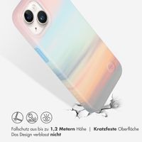 Selencia Aurora Fashion Back Case für das iPhone 14 - ﻿Strapazierfähige Hülle - 100 % recycelt - Sky Sunset Multicolor