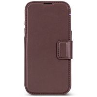 Decoded 2 in 1 Leather Klapphülle MagSafe Apple iPhone 18 Pro / 17 Pro - Chocolate Brown