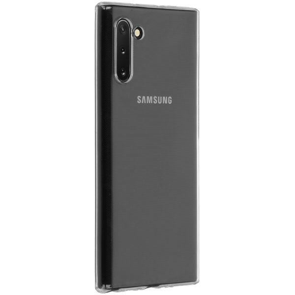 Accezz TPU Clear Cover Transparent für Samsung Galaxy Note 10