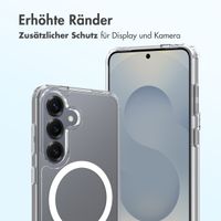 Accezz Xtreme Impact Backcover mit MagSafe Samsung Galaxy S25 - Transparent