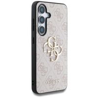 Guess 4G Metal Logo Back Cover für das Samsung Galaxy S25 - Pink