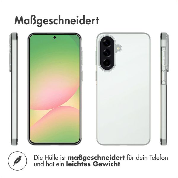 Accezz Clear TPU Backcover Samsung Galaxy A57 (5G) - Transparent