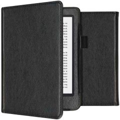 imoshion Vegan Leather Klapphülle Kobo Clara 2E / Tolino Shine 4 - Schwarz
