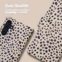 imoshion Design Klapphülle Samsung Galaxy A14 (5G/4G) - Black And White Dots