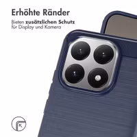 imoshion Brushed Back Cover Xiaomi 15T - Dunkelblau