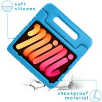 imoshion Schutzhülle mit Handgriff kindersicher Apple iPad Mini 7 (2024) / iPad Mini 6 (2021) - Blau