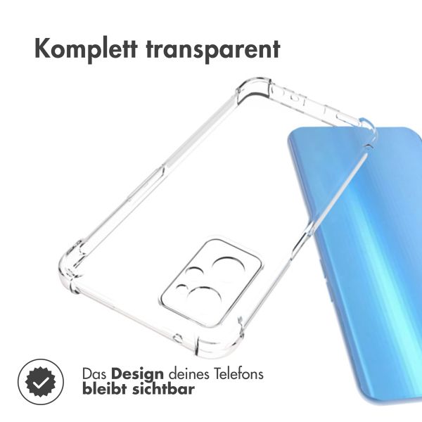 Accezz TPU Clear Cover für das Realme 9i - Transparent