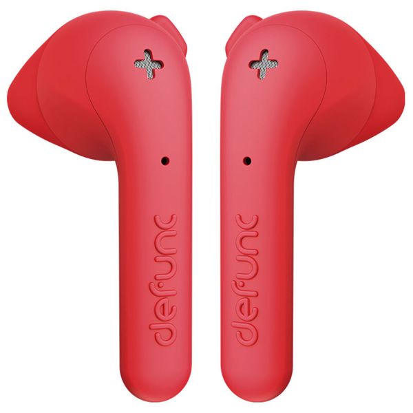 Defunc True Basic - In-Ear Kopfhörer - Bluetooth Kopfhörer - Rot