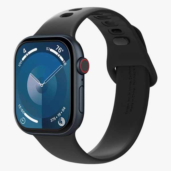 Spigen EZ FIT Glas.tR Displayschutzfolie mit Applikator für Apple Watch 10 - 46 mm - Transparent