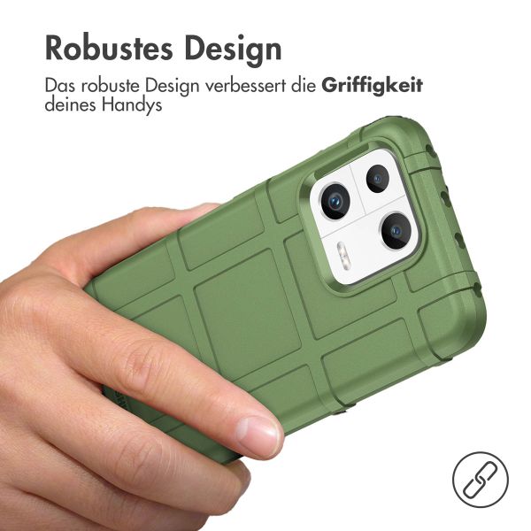 imoshion Rugged Shield Backcover Xiaomi 13 - Dunkelgrün