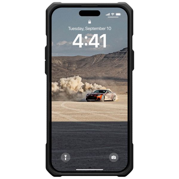 UAG Monarch Backcover für das iPhone 15 Plus - Kevlar Black