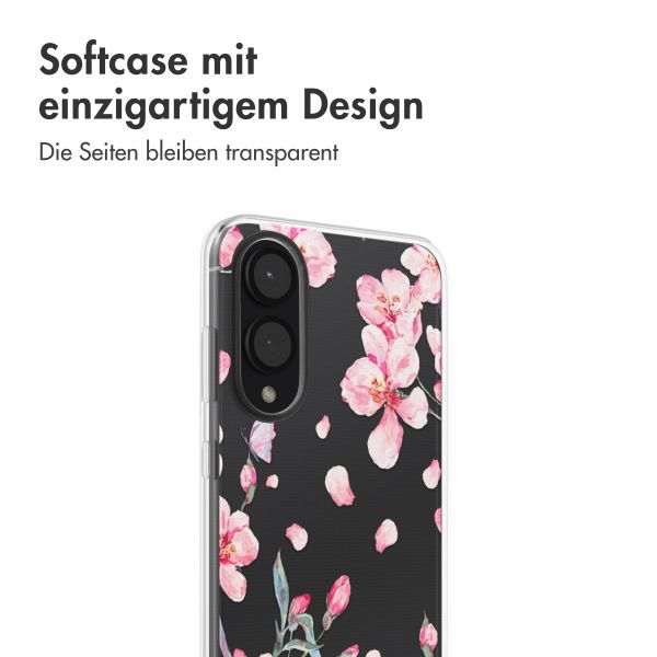 imoshion Design Hülle Samsung Galaxy S25 Edge - Blossom Watercolor