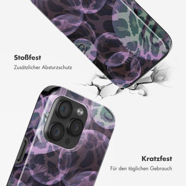 Selencia Vivid Rückabdeckung mit MagSafe Apple iPhone 15 Pro - Leo Bubble Green