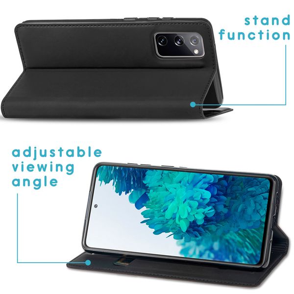 imoshion Slim Folio Klapphülle Samsung Galaxy S20 FE - Schwarz