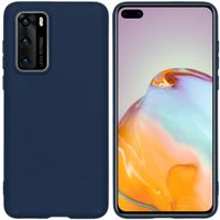 imoshion Color TPU Hülle für das Huawei P40 - Dunkelblau