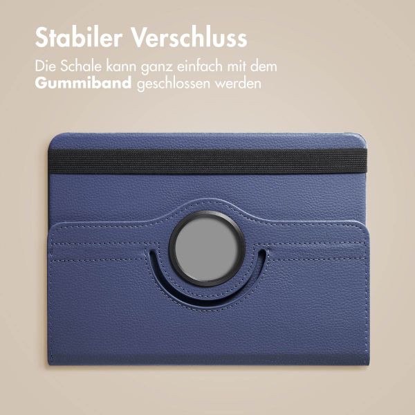 imoshion 360° drehbare Klapphülle Lenovo Tab P12 - Dunkelblau