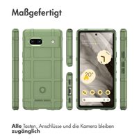 imoshion Rugged Shield Backcover Google Pixel 7a - Dunkelgrün