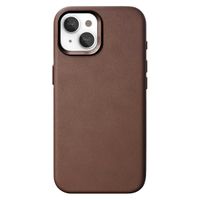 Woodcessories Bio Leather Case MagSafe Apple iPhone 15 - Braun