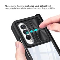 imoshion Back Cover mit Kameraschieber für das Samsung Galaxy Z Fold 4 - Schwarz