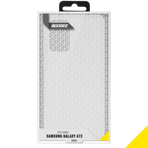 Accezz Clear TPU Backcover Samsung Galaxy A72 - Transparent