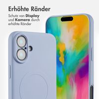 imoshion Color Back Cover mit MagSafe für das Apple iPhone 16 - Lila