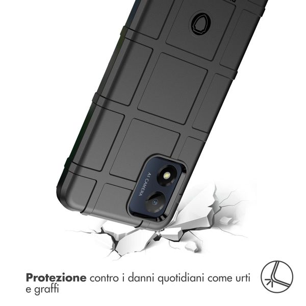imoshion Rugged Shield Backcover Motorola Moto E13 - Schwarz