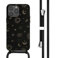 imoshion SilikonHülle design mit Band Apple iPhone 14 Pro Max - Sky Black