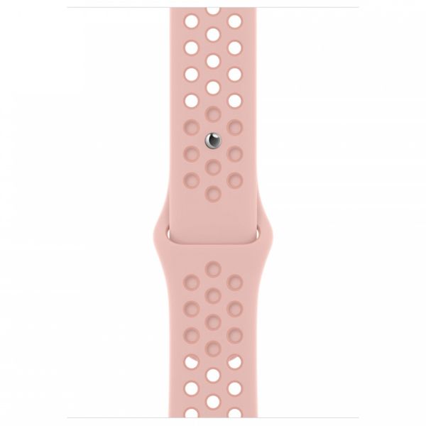 Apple Nike Sport Band für die Apple Watch Series 1 bis 10 / SE / Ultra (2) (44/45/46/49 mm) - Pink Oxford/Rose Whisper