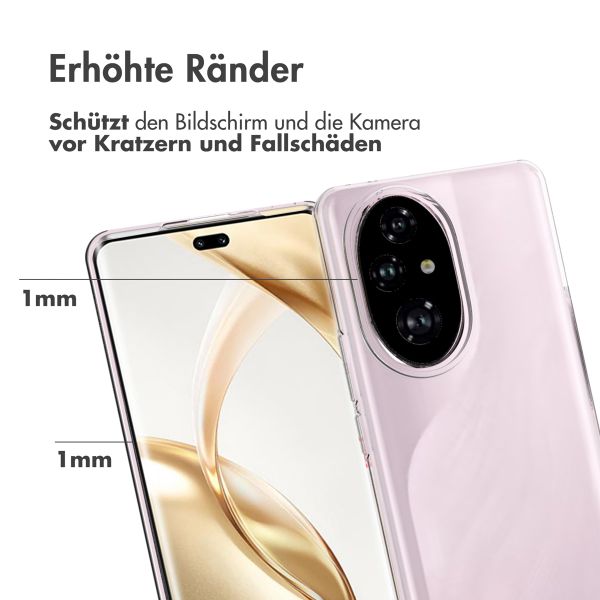 Accezz TPU Clear Cover für das Honor 200 Pro - Transparent