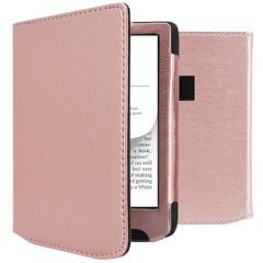 imoshion Vegan Leather Klapphülle für das Pocketbook Verse / Verse Lite / Verse Pro / Verse Pro Color / Vivlio Light / Light HD - Rosé gold