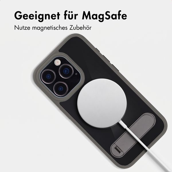 Accezz Hold Backcover mit MagSafe Apple iPhone 16 Pro - Grey
