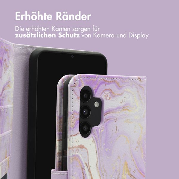 imoshion Design Klapphülle für das Samsung Galaxy A13 (5G) - Purple Marble