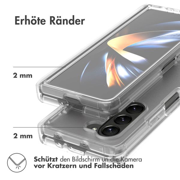 Accezz Xtreme Impact Case Samsung Galaxy Z Fold 5 - Transparent