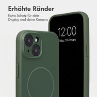 Accezz Grip Backcover mit MagSafe Apple iPhone 13 - Dunkelgrün