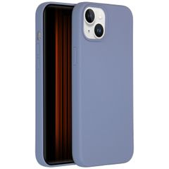 Accezz Liquid Silikoncase mit MagSafe für das iPhone 15 Plus - Lavender Grey