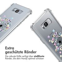 imoshion Design Hülle mit Band für das Samsung Galaxy S8 - Sandstone Dandelion