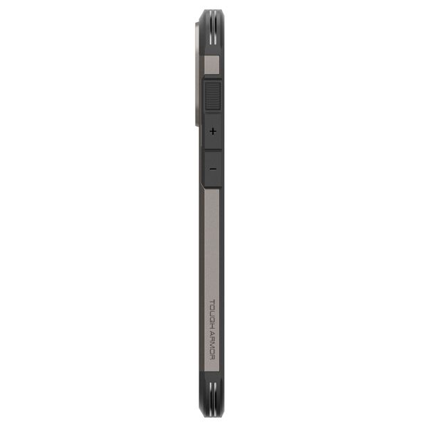 Spigen Tough Armor™ Case MagSafe für das iPhone 16 Pro - Gun Metal