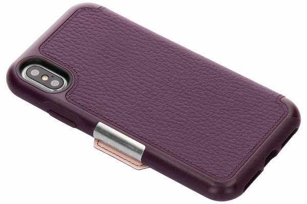 OtterBox Strada Klapphülle Violett für das iPhone Xs / X