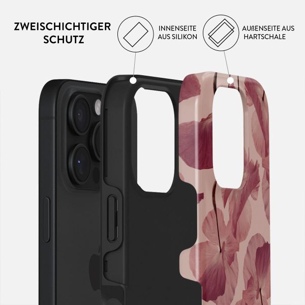 Burga Tough Back Cover für das Apple iPhone 16 Pro - Tender Kiss