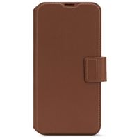 Decoded 2 in 1 Leather Klapphülle MagSafe Apple iPhone 16 - Tan