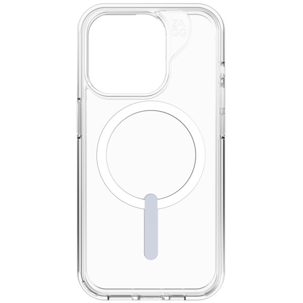 ZAGG Crystal Palace Snap Backcover MagSafe für das Apple iPhone 15 Pro - Transparent