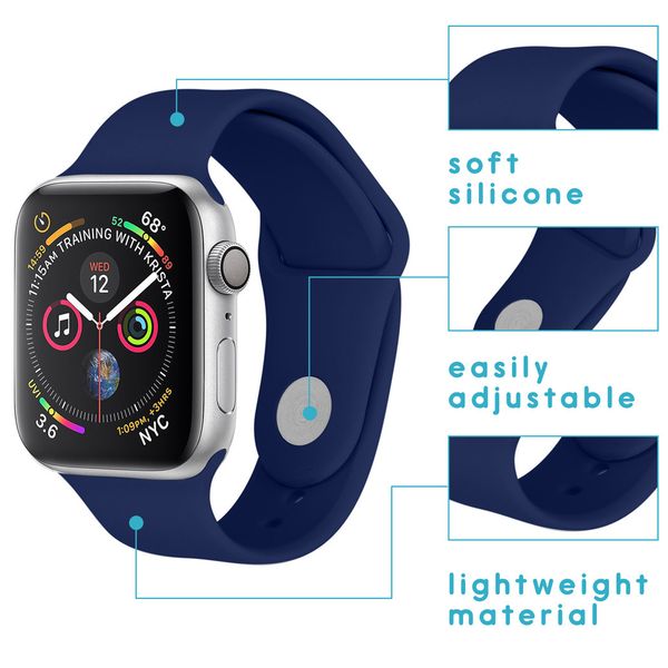 imoshion Silikonband Apple Watch Series 1-9 / SE - 38/40/41 mm / Series 10 - 42 mm