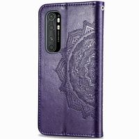 Mandala Klapphülle Xiaomi Mi Note 10 Lite - Violett