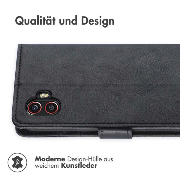imoshion Luxuriöse Klapphülle Samsung Galaxy Xcover 6 Pro - Schwarz