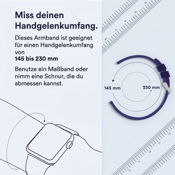 WiWu Milanaise-Armband für Apple Watch | 38/40/41/42 mm - Starlight