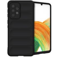 imoshion EasyGrip Back Cover für das Samsung Galaxy A33 - Schwarz