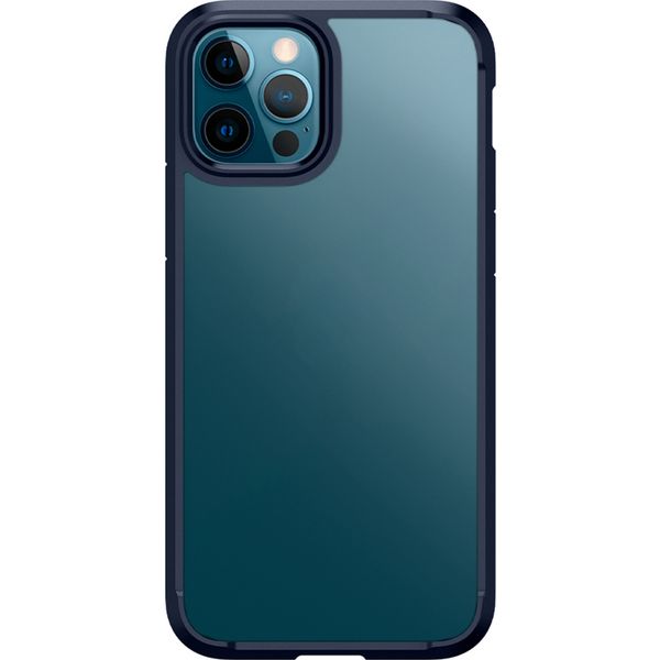 Spigen Ultra Hybrid™ Case für Apple iPhone 12 (Pro) - Dunkelblau