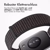 imoshion Nylonarmband für das Huawei Watch Fit 4 / 4 Pro - Schwarz