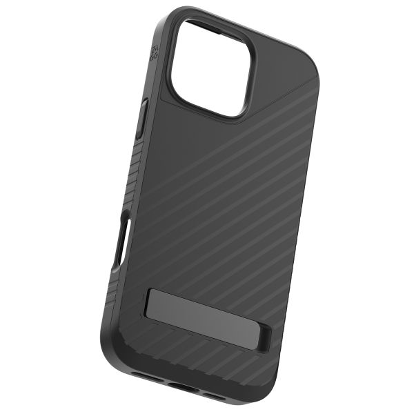 ZAGG Denali Snap KickStand Case mit MagSafe für das iPhone 16 Pro Max - Schwarz